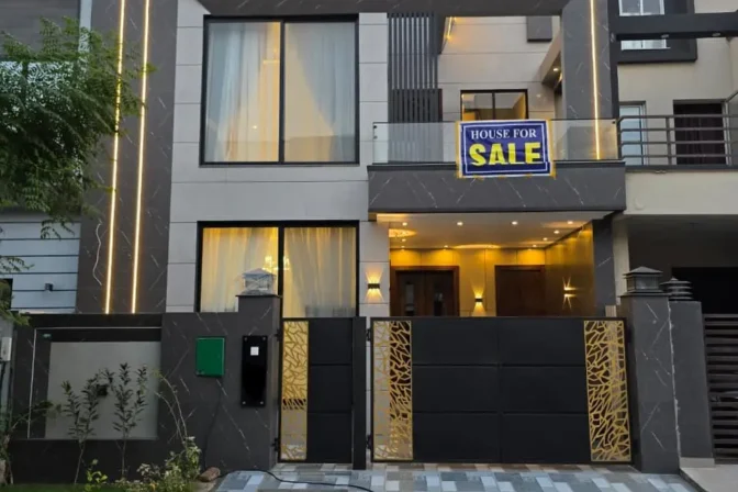 10 MARLA BRAND NEW LUXURY HOUSE FOR SALE – BAHRIA ORCHARD BLOCK A, LAHORE